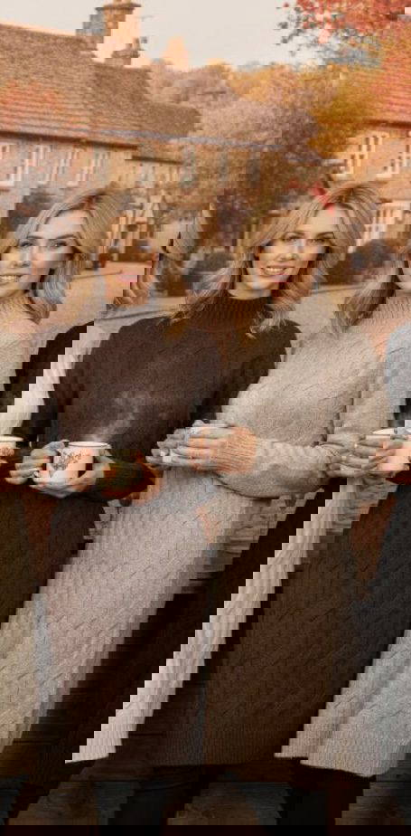 Hazel Cable Knit Dress