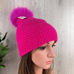 Tara Knitted Pom Pom Hat