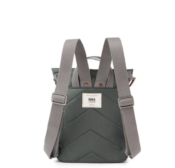 Roka Canfield B Thyme Recycled Nylon Medium Backpack - Image 6