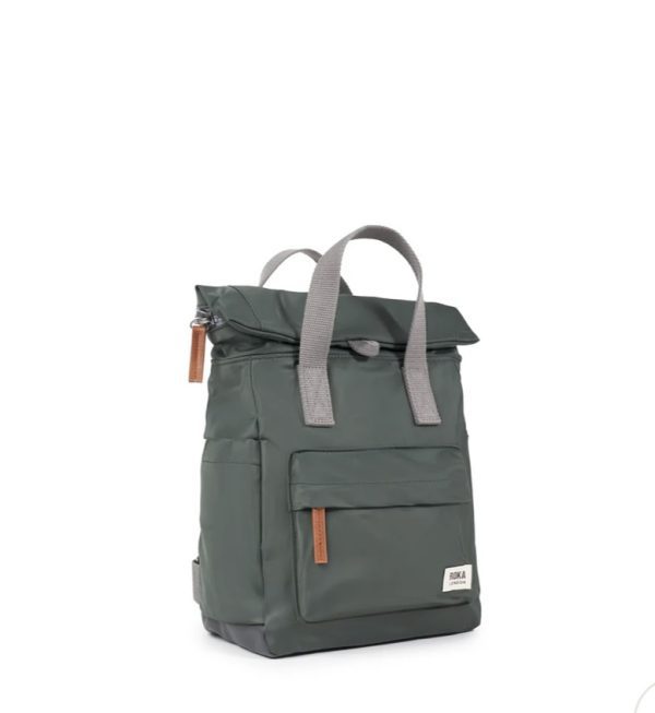 Roka Canfield B Thyme Recycled Nylon Medium Backpack - Image 5