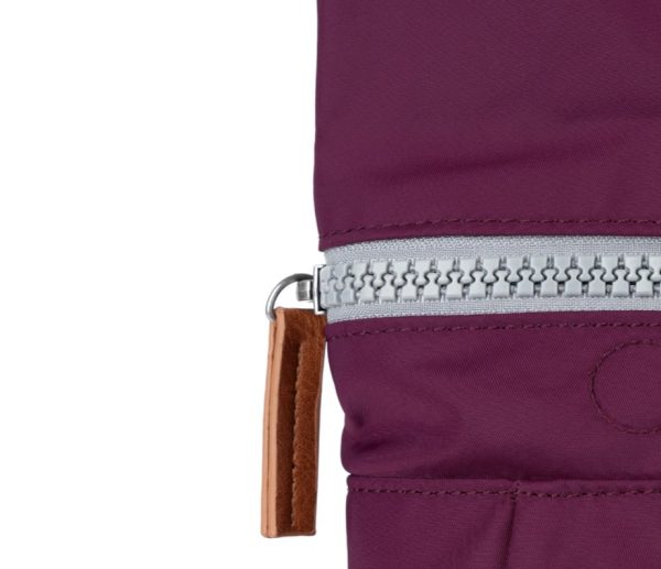 Roka Canfield B Royal Burgundy Medium Recycled Nylon Backpack - Image 5