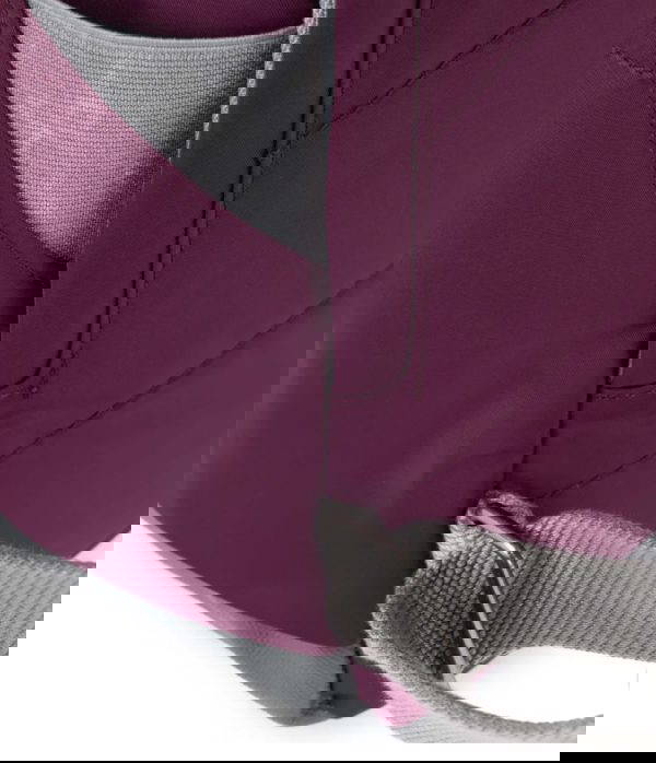 Roka Canfield B Royal Burgundy Medium Recycled Nylon Backpack - Image 4