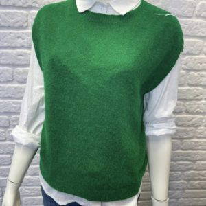 Patti Sleeveless Knitted Jumper