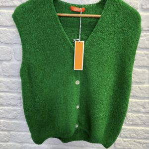 Lenny Front Button Sleeveless Waistcoat