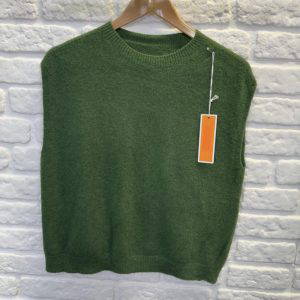 Patti Sleeveless Knitted Jumper