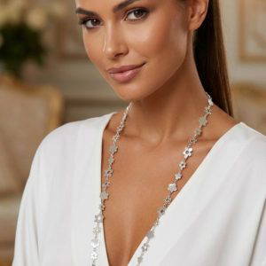 Envy 4870 Long Necklace in Gold & Silver