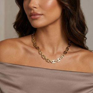 Envy 4872 Short Gold Necklace