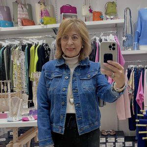 Roxy Indigo Wash Denim Jacket