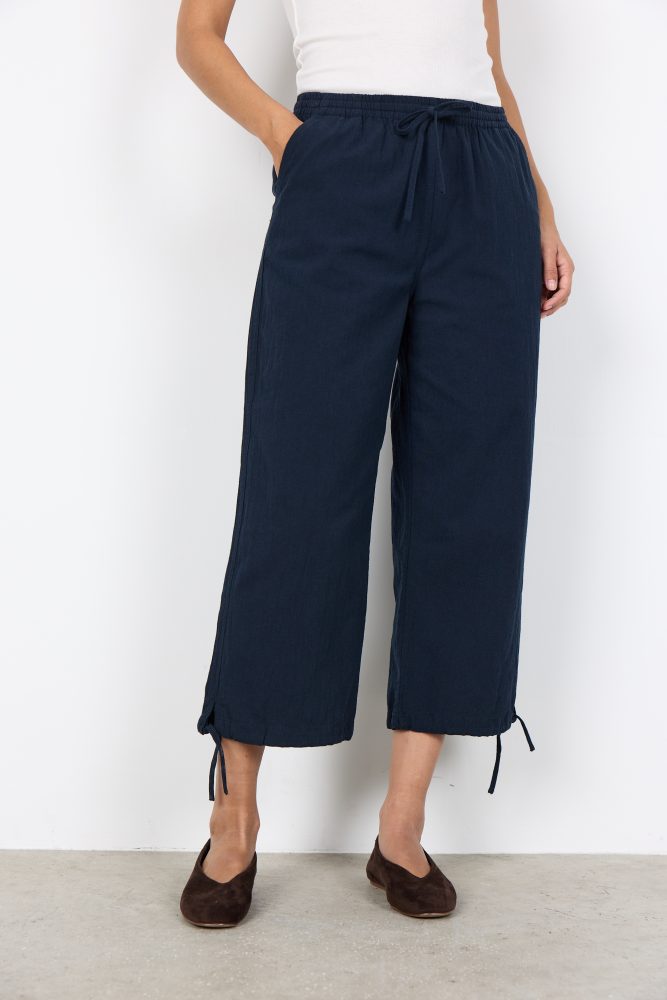 Soya Concept Navy Cissie 1C Pants - Image 6