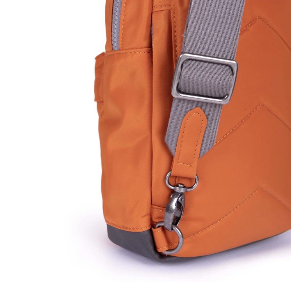 Roka Willesden Sling Bag in Burnt Orange - Image 4
