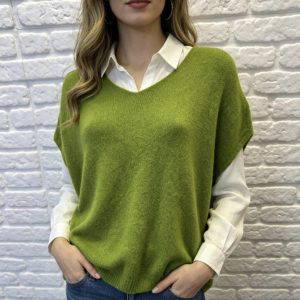 Faye Sleeveless Knitted Top
