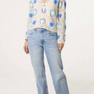 Hope Heart Crochet Cardigan