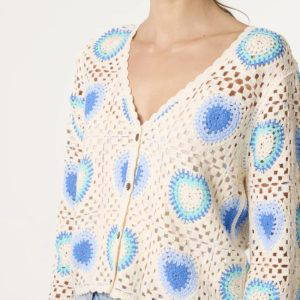 Hope Heart Crochet Cardigan