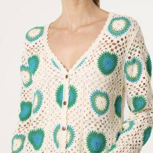 Hope Heart Crochet Cardigan