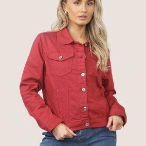 Roxy Red Denim Jacket