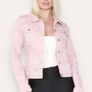 Roxy Soft Pink Denim Jacket