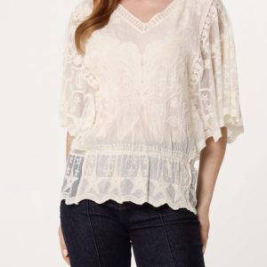 Skye Lace Detail Top
