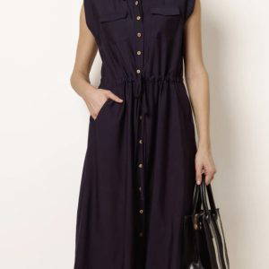 Jenna Button Through Dress