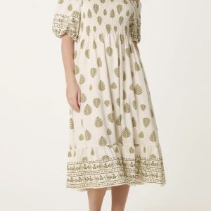 Jessie Floral Bardot Style Dress