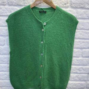 Sheri Sleeveless Knitted Cardigan