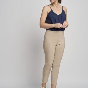 Pinns 302CT Latte Ankle Grazer Trousers