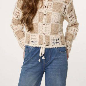 Halle Crochet Cardigan
