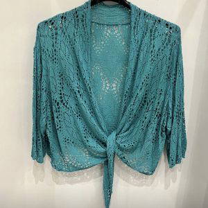Imelda Lace Knit Shrug