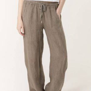 Imogen Linen Wide Leg Trousers
