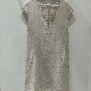 India Linen Shift Dress