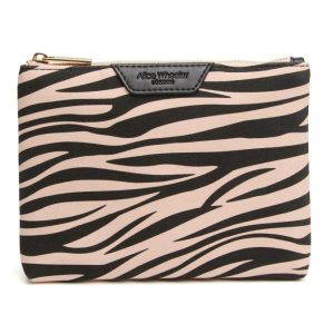 Alice Wheeler Zebra Pouch