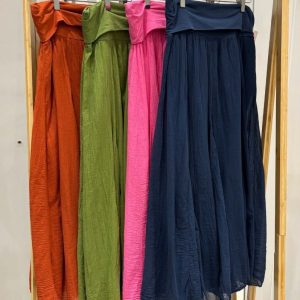 Alicia Double Layer Crinkle Skirt