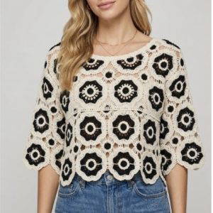 Belle Crochet Top