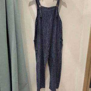 Bree Striped Dungarees