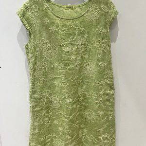 Eliza Embroidered Tunic Dress