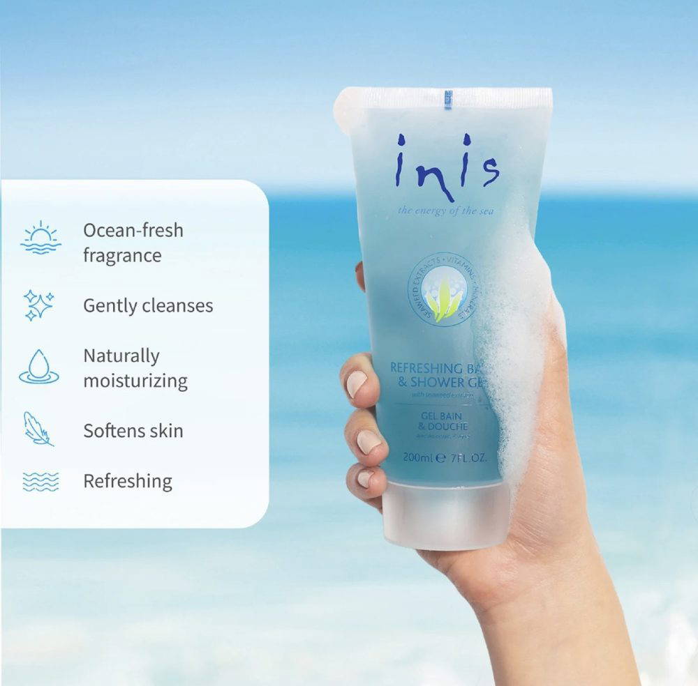 Inis Refreshing Bath & Shower Gel 200ml