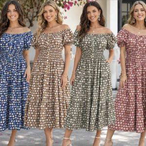 Ciara Polka Dot Dress