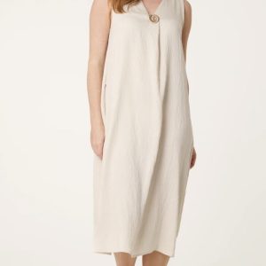 Gloria V Neck Tunic Dress