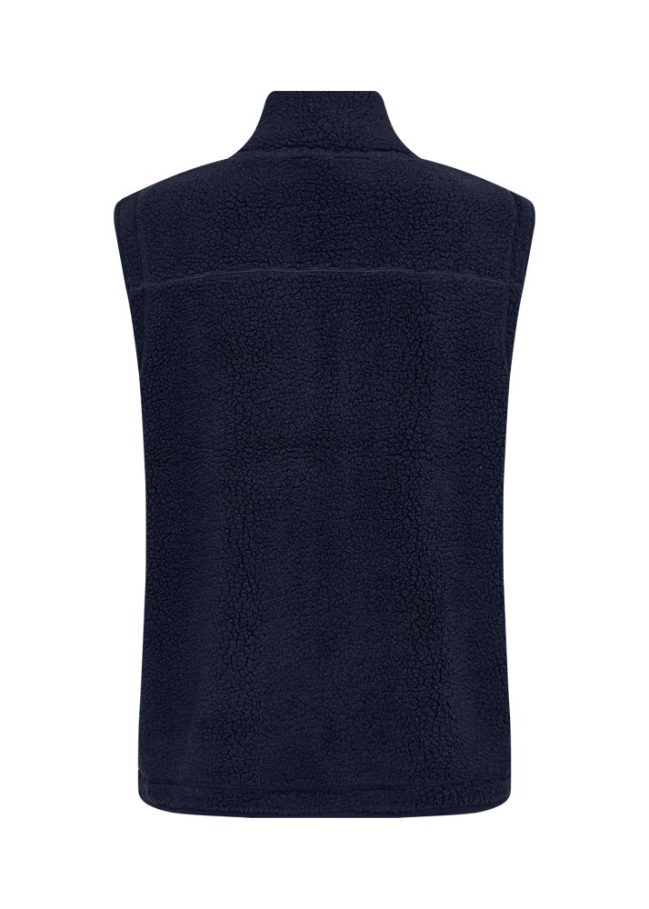 Soya Concept Navy Onyx 3 Waistcoat Gilet - Image 2