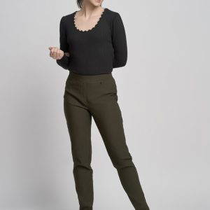 Pinns 401T Brushed Khaki Trousers