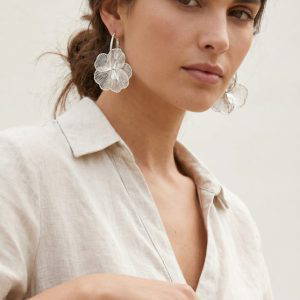 Envy 511 Statement Earrings in Gold & Silver