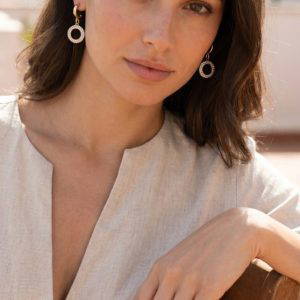 Envy 514 Diamante Drop Earrings