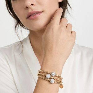 Envy 643 Shambala Gold Stretchy Bracelet