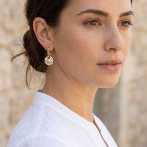 Envy 651 Diamante Drop Earrings