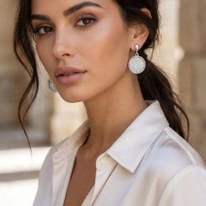Envy 659 Diamante Drop Earrings