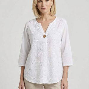 Ariana Anglaise Top