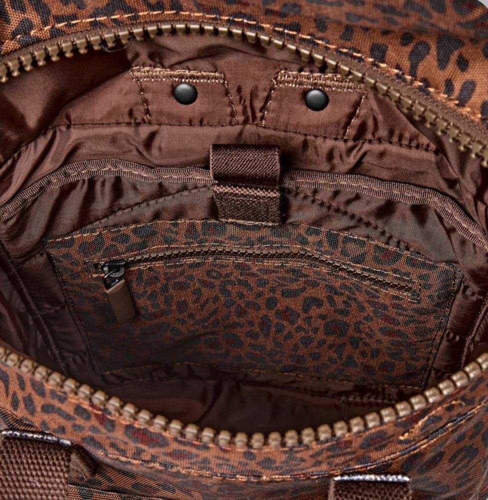 Roka Mini Leopard Canfield Canvas Backpack - Image 6