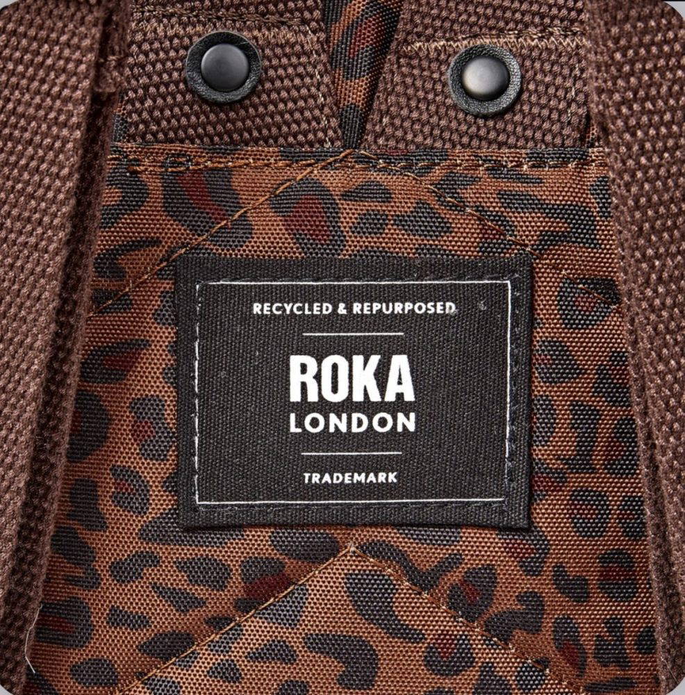 Roka Mini Leopard Canfield Canvas Backpack - Image 3