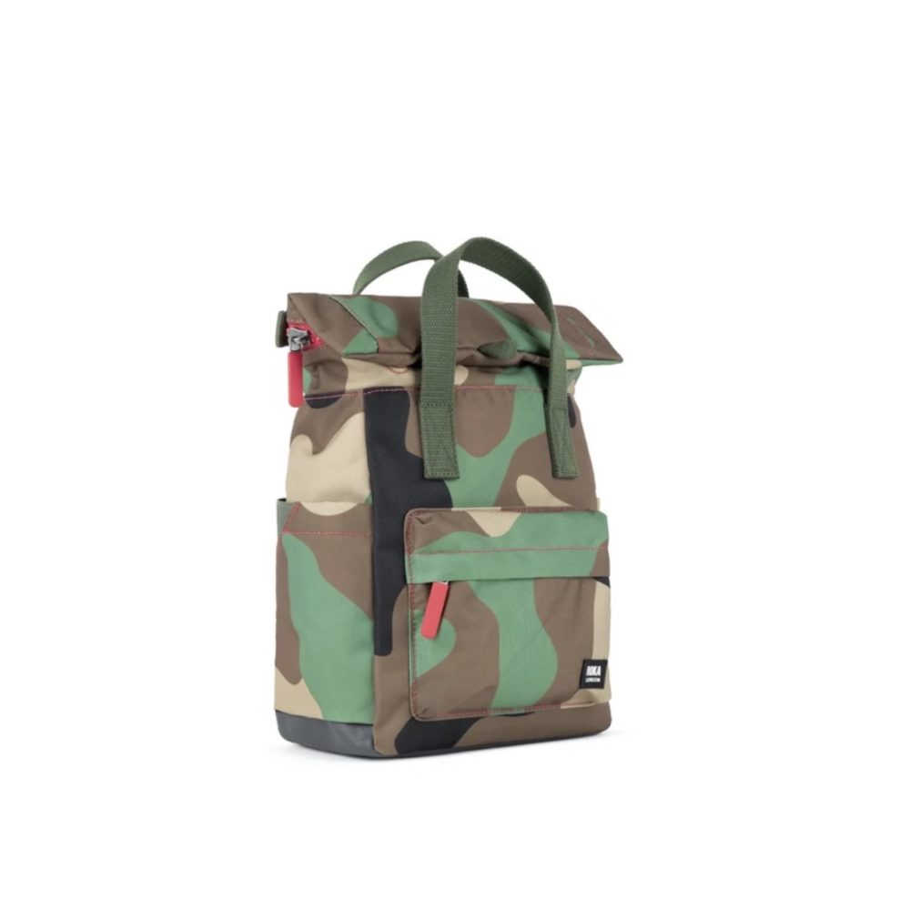 Roka Vintage Camo Canfield Roll Top Backpack - Image 8