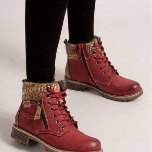 Lunar Millie Red Boots