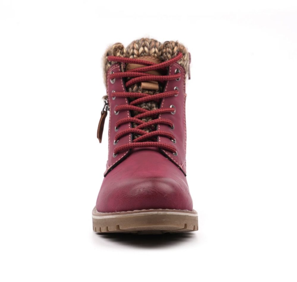 Lunar Millie Red Boots - Image 4